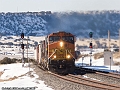 BNSF 5076 near Abo, NM in January 2007